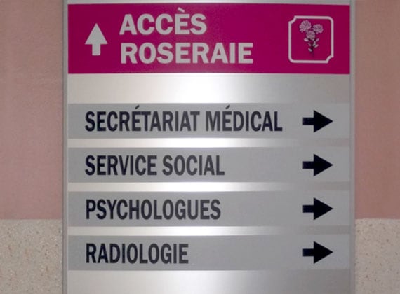 Plaque de porte