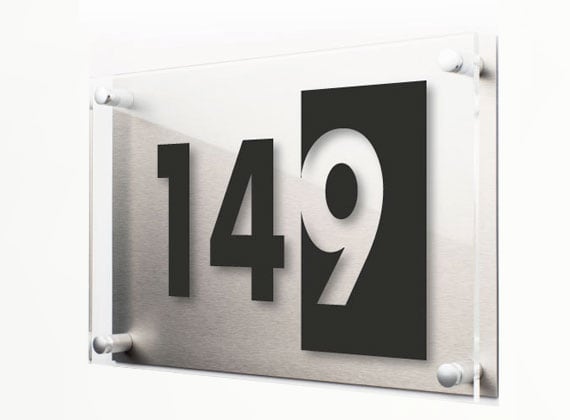 Plaque de porte